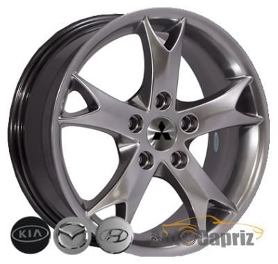 Диски Replica Mitsubishi M083 HB R16 W6.5 PCD5x114.3 ET46 DIA67.1  